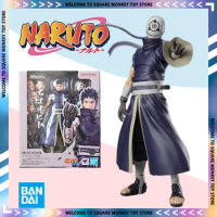 Original Bandai Naruto SHF Anime Figure OBITO UCHIHA S.H.Figuarts Naruto Full Action Model PVC Doll Collection Ornament Toys