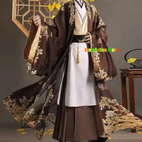 Zhongli Doujin Cosplay Game Genshin Impact Cosplay Costume Zhongli Doujin Costume Antiquity Style Halloween Costumes