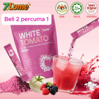 7LUME White Tomato Skin Supplement Campuran Beri Minuman 9 in1 with Acai Berry Strawberry Blueberry 