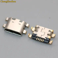 ChengHaoRan 2-10PCS For lenovo TAB 4 8"TB-8504F Micro Mini USB connector Charging port jack socket power plug dock repair parts