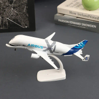 Pesawat kargo 20 cm untuk penghantaran ikan paus putih, model A300/A600, Beluga Airlines, bahan fero