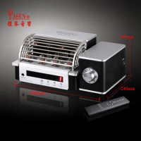 new YAQIN MS-6V6 6P6P push-pull tube amplifier HIFI EXQUIS lamp holder amplifier 6v6 12AU7 12AT7