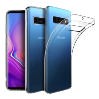 Soft Silicone Transparent TPU for Samsung Galaxy S10 S10E Plus Lite 5G Case Cover S10Plus E S105G 2020 Shockproof Back Funda Gel