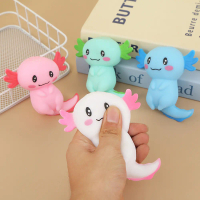 Flour Axolotl Squeeze Toy Stress Relief Artifact Children's Hand Squeeze Gift Slow Rebound Adult Str