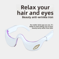 EMS Eye Massager Beauty Eye Massager Skin Care Red Light RF Beauty Device for Reducing Dark Circles 