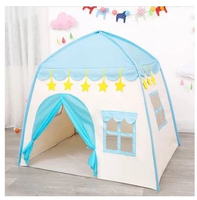 Tenda Mainan Anak Bentuk Rumah Besar BIRU