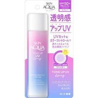 【JOKO JOKO】日本 樂敦 SKIN AQUA 高保濕 水潤肌 柔光透亮 防曬 噴霧 70g