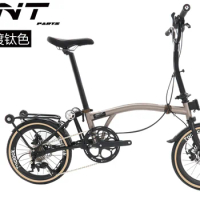 16Inch T9B Folding Bike /9-speed Three Folding Bicycle / Disc Brake Bike