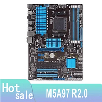 M5A97 R2.0 Motherboard Socket AM3+ DDR3 32GB 970 FX Original Desktop Mainboard M5A97 SATA III Used Mainboard