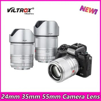 Viltrox 23mm 33mm 56mm F1.4 Auto Focus Portrait Wide Angle Lens APS-C Camera Lens For Canon EOS M Camera M5 M6 M100 M200 M50