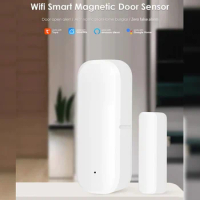 Tuya WiFi/For Zigbee Door Sensor For Window Sensor Smart Home Door Detector Intelligent Control Home Appliances