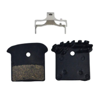 Brake Pads Hydraulic Disc Brake Metal Cooling Fin Ice Tech for XTR XT SLX Deore for Shimano Mountain Bike Accessories