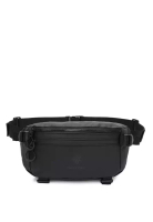 Swiss Polo Men's Waist Bag / Belt Bag / Chest Bag - Black