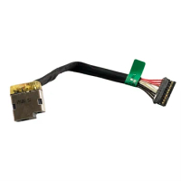 DC Power Jack Charging Port In Cable Harness for HP Omen 15 15-5000 781023-SD1