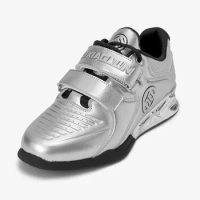 Professional Weight Lifting Shoes Men Women Plus Size 48 Gym Shoes Couples Silver Squat Hard Pull Shoe for Unisex Sport Sneakers