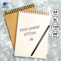 BUKU GAMBAR A4/VERIKAL/SKETCHBOOK A4/BUKU GAMBAR A4/VERTIKAL/JURNAL/BUKU CATATAN/NOTEPAD/MURAH/ Pape