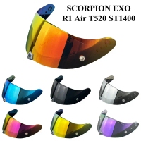 กระจกบังลม/เลนส์หน้ากันลมสำหรับหมวกกันน็อครถจักรยานยนต์ รุ่น Scorpion EXO R1 Air T520 และ ST1400 สำห