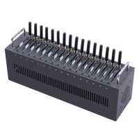 Skyline hot sale 4g lte 16 ports gsm sms modem muti 16 sim slots support free sms sever, AT command