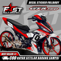 TERBARU Stiker Decal Supra GTR 150 Fullbody OHLIN RACING Stiker Striping Full Body variasi sticker s