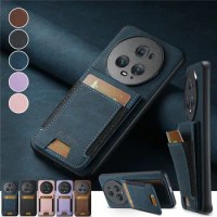EUCAGR Luxury Multifunctional Phone Case For Honor 90 80 70 60 Pro Magnetic Leather Wallet Cover For Honor Magic 5 4 Pro Magic6