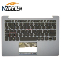 New Original Shell C Cover Palmrest Upper Case With GR Keyboard for Lenovo Ideapad 120S-11IAP Winbook 5CB0P23657 Light Blue