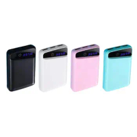 Battery Power Bank Case Battery Box High Capacity Detachable 3x18650 for Smartphone Power Bank Vacation Outdoor
