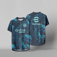 Inter Milan Prematch 25/26 & Fantasy Jersey หมายเลขชื่อและหลังฟรี