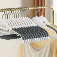 COMBO 20 Móc Nhựa Treo Quần Áo Chống Trượt Đa Năng ohBabyo Mắc Phơi Đồ Chống Nhăn Bền Bỉ Cao Cấp