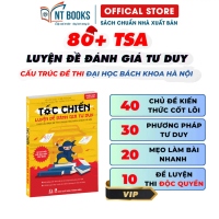 [TSA 2026] Sách Tốc chiến luyện đề Đánh giá tư duy Đại học Bách Khoa Hà Nội - Dành cho 2k8 - HOCMAI