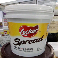 LECKER SPREAD HAZELNUT CHOCOLATE 3KG Chocolate Spread