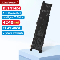 KingSener 11.4V 48Wh B31N1424 Laptop Battery For ASUS A400U A401L K401L K401U B5010 500 200 K401LB5010 K401LB5500 K401LB5200