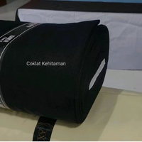 Kain Belotti Seragam Satpam Security tebal dan halus lebar 1.5 m 50 cm ( 1/2 meter ) coklat kehitama