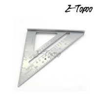 7 Inch Aluminum Speed Square Triangle Angle Protractor Measuring Tool Speed Try Square Carpenter's M