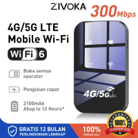 ZIVOKA Flashwifi 01 Wifi Portable 4G/5G Unlock All Operator Sim Card Bisa Dibawa Kemana Mana Perdana