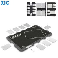 JJC Thin Micro SD Card Holder SD Card Case Wallet Credit Card Size for SD Micro SD TF Cards Hard Shell Camera Photo Accessories
