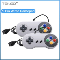 TSINGO Retro Classic 9pin Wired Controller Plug and Play TV Video Game Console for Nintendo NES Game Controller 150cm Gamepad