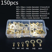 90/150/180/260/315/600pcs DIY box-packed terminal 2.8mm4.8mm 6.3mm male and female automobile plug-in, sheath
