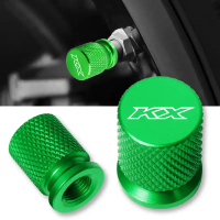 Dành cho Kawasaki KX65 KX80 KX85 KX125 KX250 KX250F KX450F Xe máy Nắp van bánh xe CNC Nắp chụp đầu v