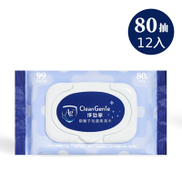 奇哥 淨勁寧-銀離子抗菌柔濕巾 80抽 (12入)