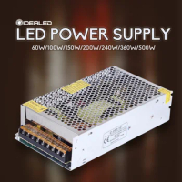 LED Power Supply Driver DC12V DC5V 60W/150W/200W/300W/500W LED Lights Transformer For Led Strips Signboard Advertisement Driver