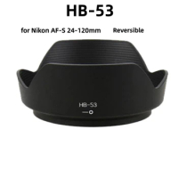 HB-53 HB53 77mm Lens Hood for Nikon D610 D750 AF-S 24-120mm f/4G ED VR Accessories Reversible Camera Lente Protector
