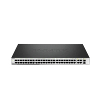 【D-Link】D-Link DGS-1210-52 52埠 Giga L2智慧型網管交換器/Gigabit/RJ45/SFP光纖/19吋機架/台灣製造