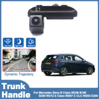 CVBS HD 1080P Car Rear View Trunk Handle Camera For Mercedes Benz B Class W246 B180 B200 W212 E Class W207 C CLC W203 E200