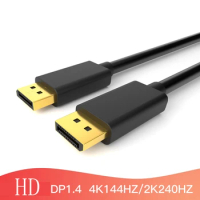 DP1.4 2M 3M DP cable version 1.4 8K@60Hz 2K4K@144Hz HD DisplayPort gaming cable DP4K Pure copper cable