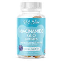 HC Bear NIACINAMIDE GLO GUMMIES รสส้ม 60 ชิ้น