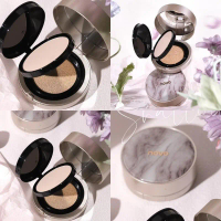 NOVO คุชชั่นลายหินอ่อน 2in1 แป้งพัพ+คุชชั่น เนื้อแมทปกปิด คุมมัน