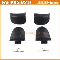 1set For Sony Play Station 5 PS5 V2.0 L1 R1 L2 R2 Trigger Buttons + Springs Tool Replacement Parts for PS5 Controller