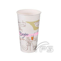 PA-500飲料紙杯(500cc)(90口徑) (冷飲/水杯/紙杯/汽水/咖啡)【裕發興包裝】YC0047