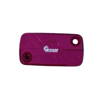 Nắp Bình dầu nhôm CNC nguyên khối Màu Hồng | G-Racing GBD002-7