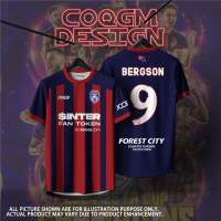 เสื้อฟุตบอลเจอร์ซีย์ FA CUP, เสื้อฟุตบอล Bergson, เสื้อเจอร์ซีย์ชื่อที่กำหนดเอง, Baju Hidup Johor, ส